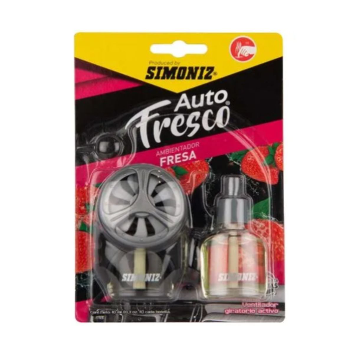 GENERICO - Ambientador para Auto Simoniz Fresco Fresa 10ml