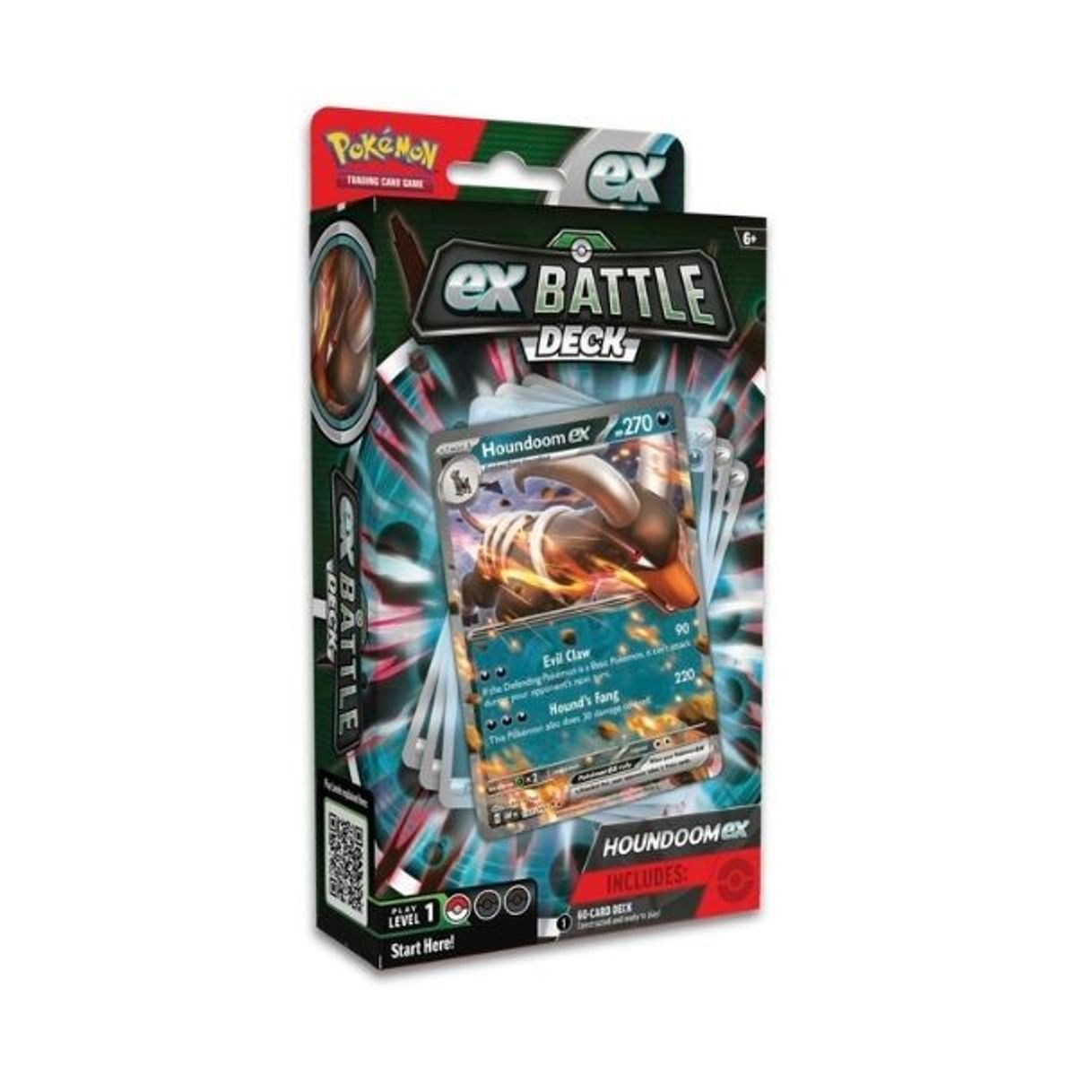 POKEMON - Battle Deck Pokemon TCG Houndoom EX ENG