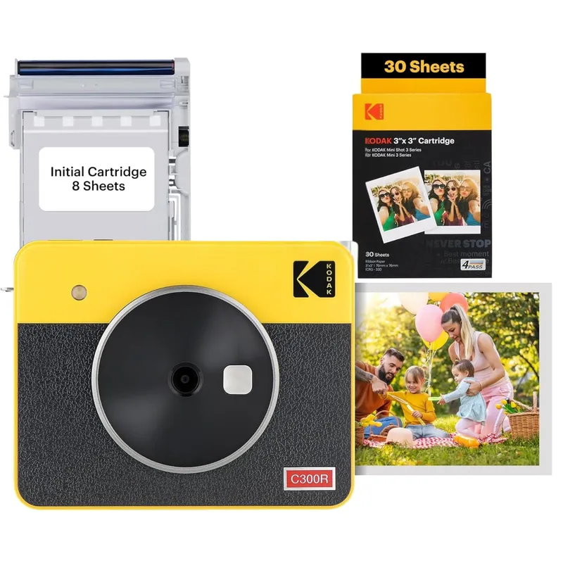 KODAK - Kodak Mini Shot 3  Camara Instantanea + Cartucho para 30 fotografias