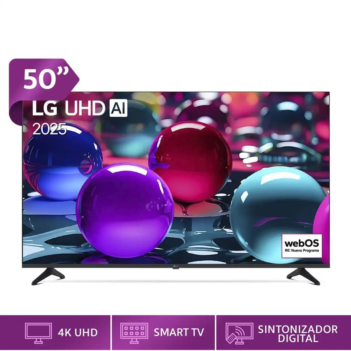 LG - TELEVISOR SMART TV LG 4K ULTRA HD 50” 50UA7300PSBAWFQ