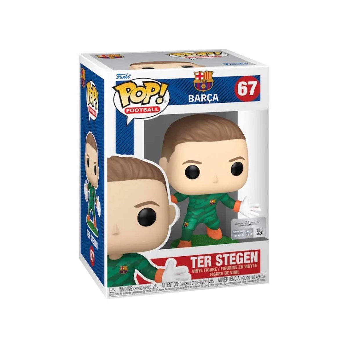 FUNKO - Funko Pop Football Barcelona - Ter Stegen 67