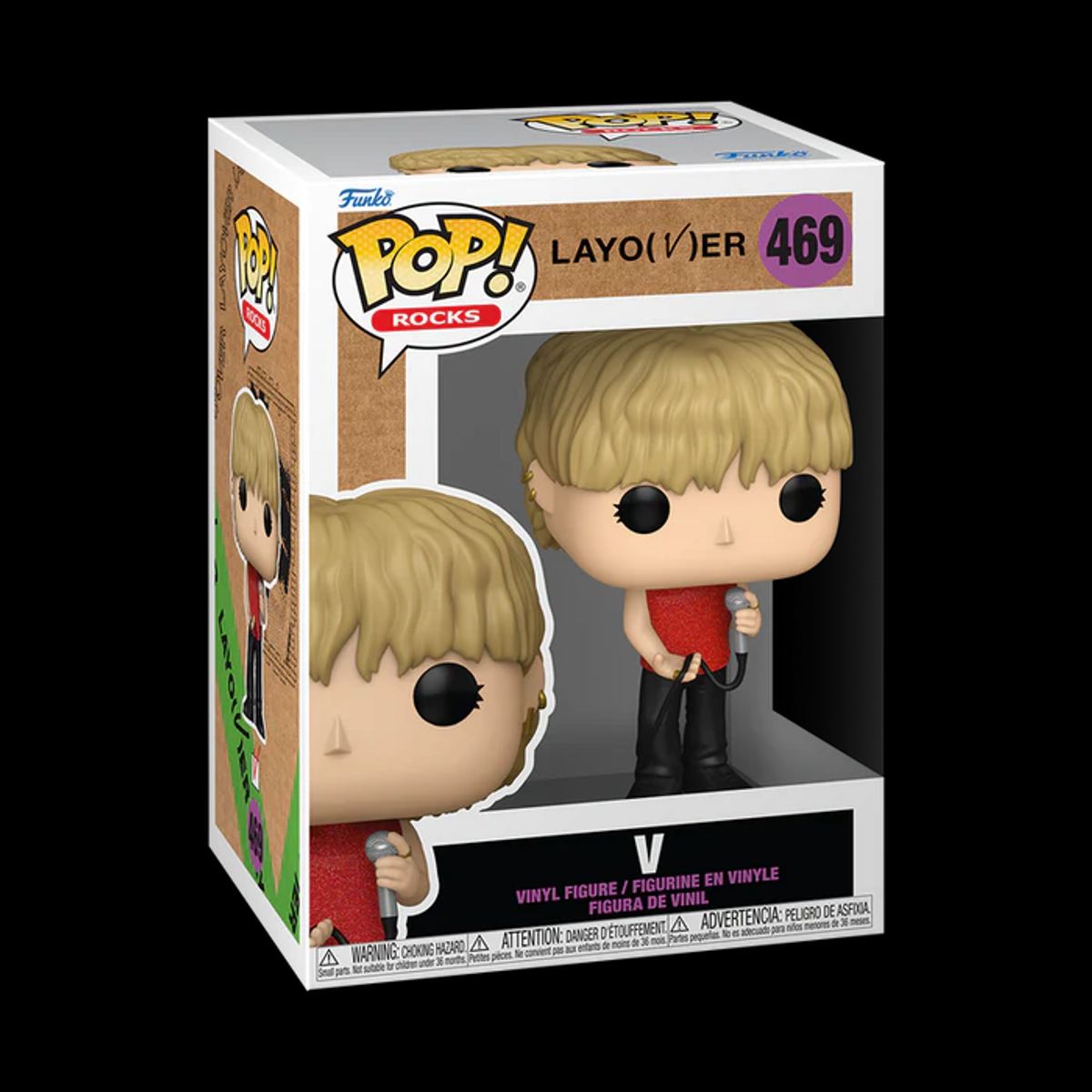 FUNKO - Funko Pop Rocks BTS - V Layover Love Me Again 469