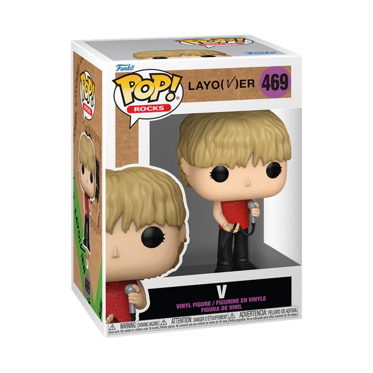 FUNKO - Funko Pop Rocks BTS - V Layover Love Me Again 469