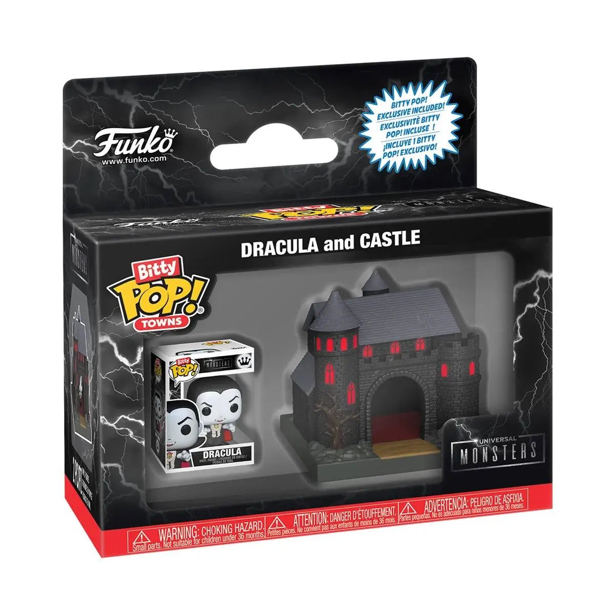 FUNKO - Funko Bitty Pop Town Universal Monsters - Draculas Castle with Dracula