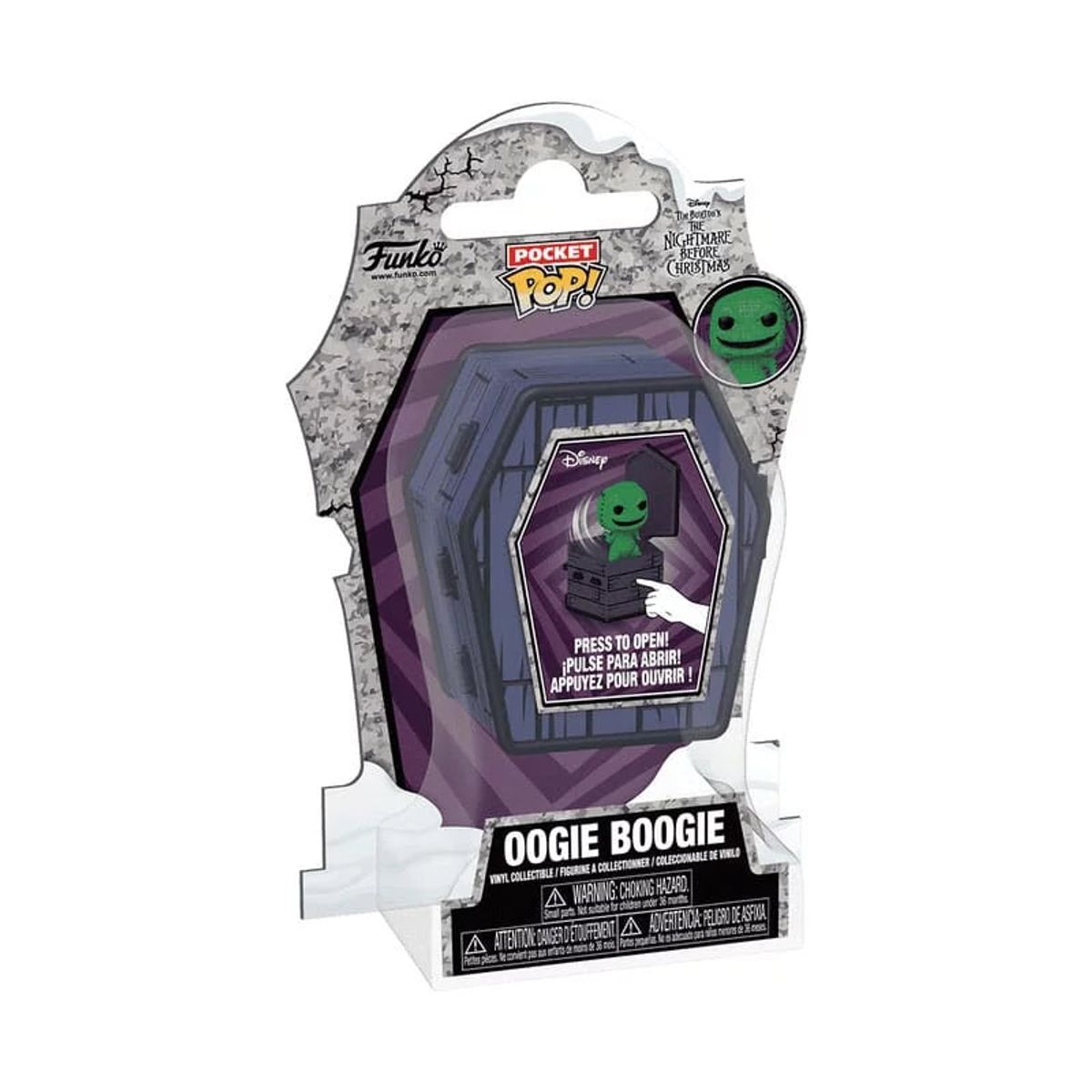 FUNKO - Funko Pop Pocket POP The Nightmare Before Christmas - Oogie Boogie Coffin