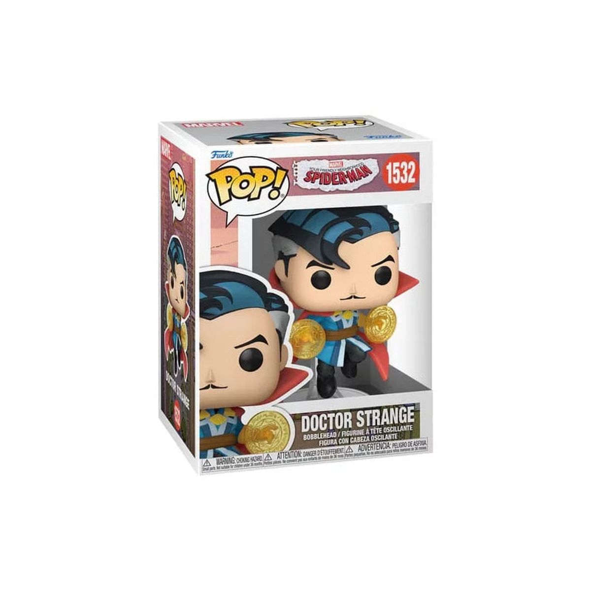 FUNKO - Funko Pop Marvel Your Friendly Neighborhood Spider-Man - Doctor Strange 1532