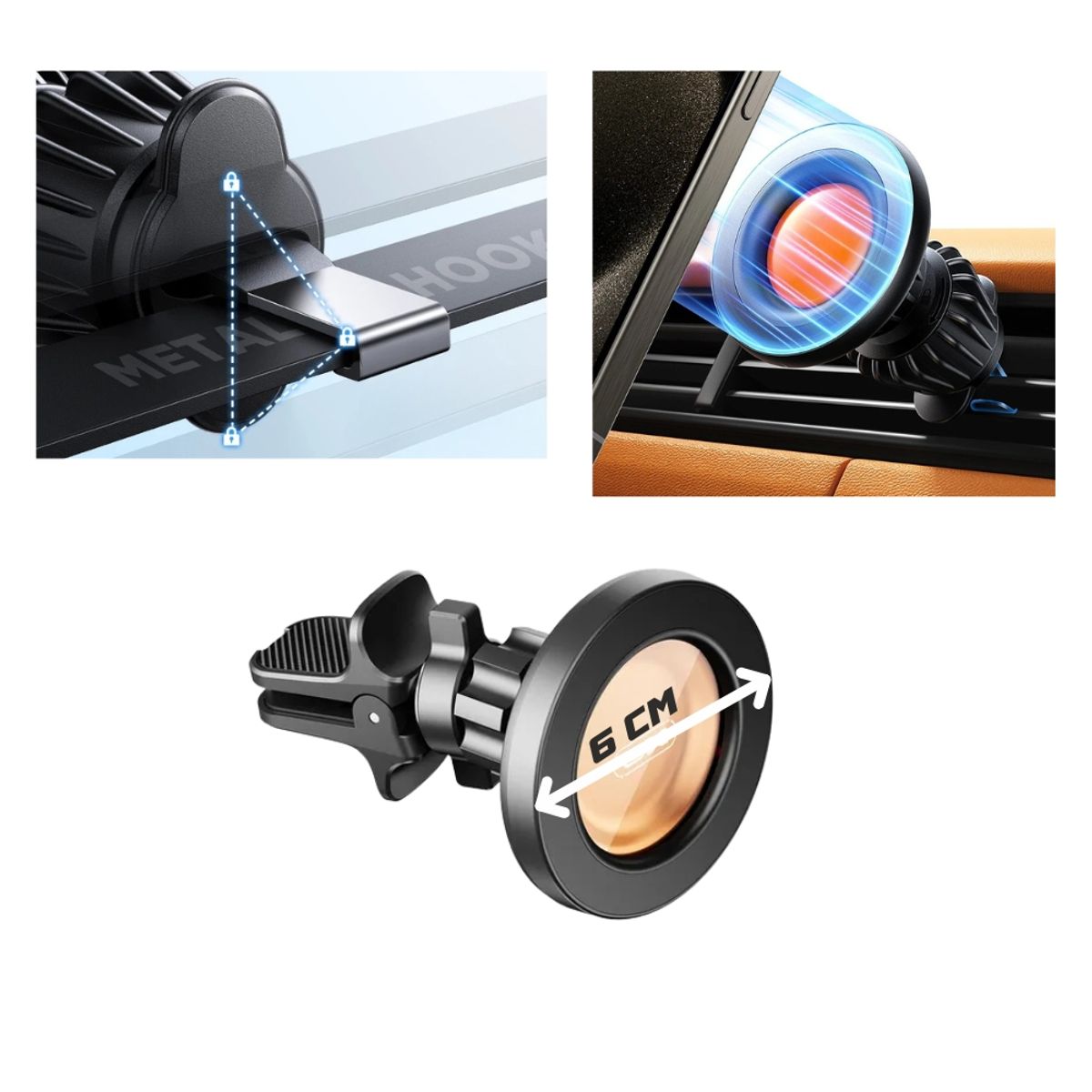 TECGO - HOLDER  MAGNETICO AIRE ACONDICIONADO