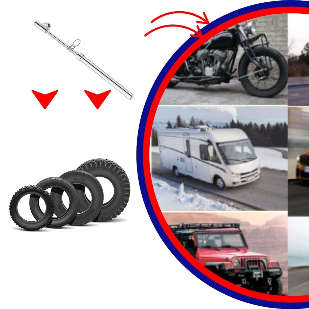 GENERICO - MEDIDOR DE AIRE 150 PSI TRUPER