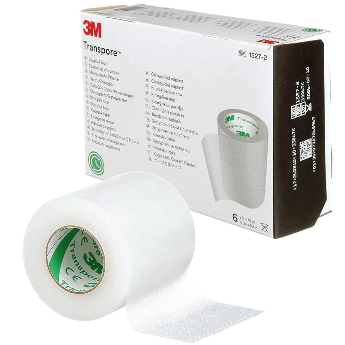 3M - ESPARADRAPO DE PLASTICO DE 5 CM X 9.1 M (1527-2) 3M