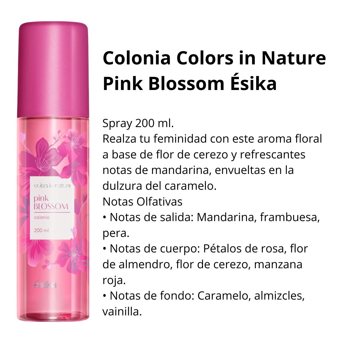 ESIKA - Perfume Colors in Nature Pink Blossom ésika