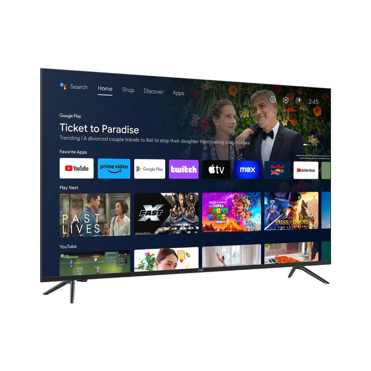 OEM - TELEVISOR JVC 43 SMART TV ANDROID TV 4K UHD LED - LT-43KB628