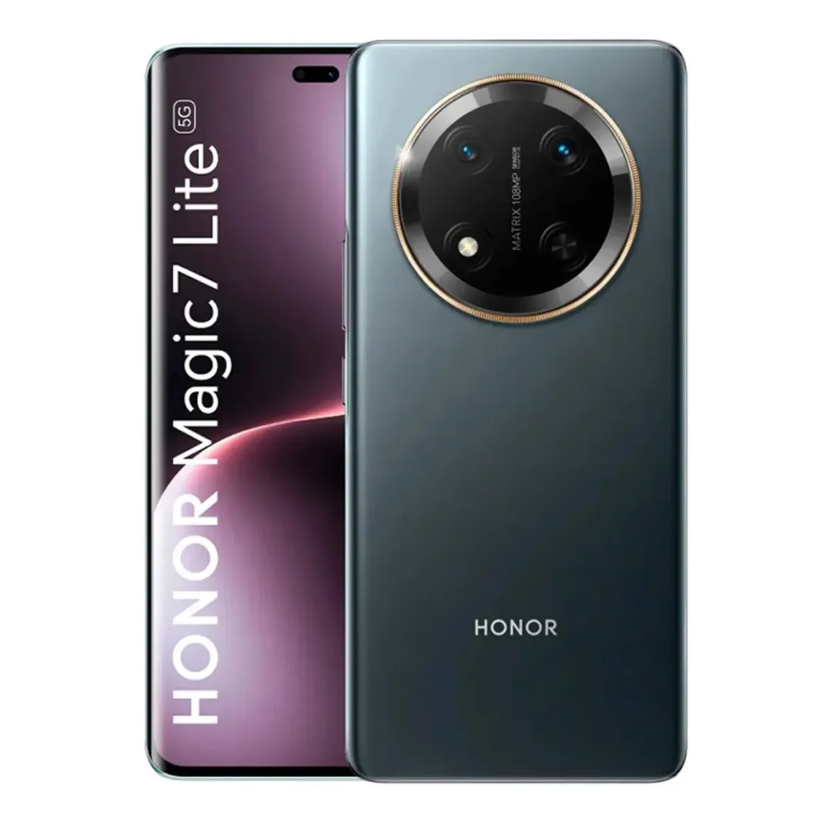 HONOR - Celular Honor Magic7 Lite 5G 8GB RAM 512GB cámara 108MP + 5MP frontal 16MP 6.7 Negro
