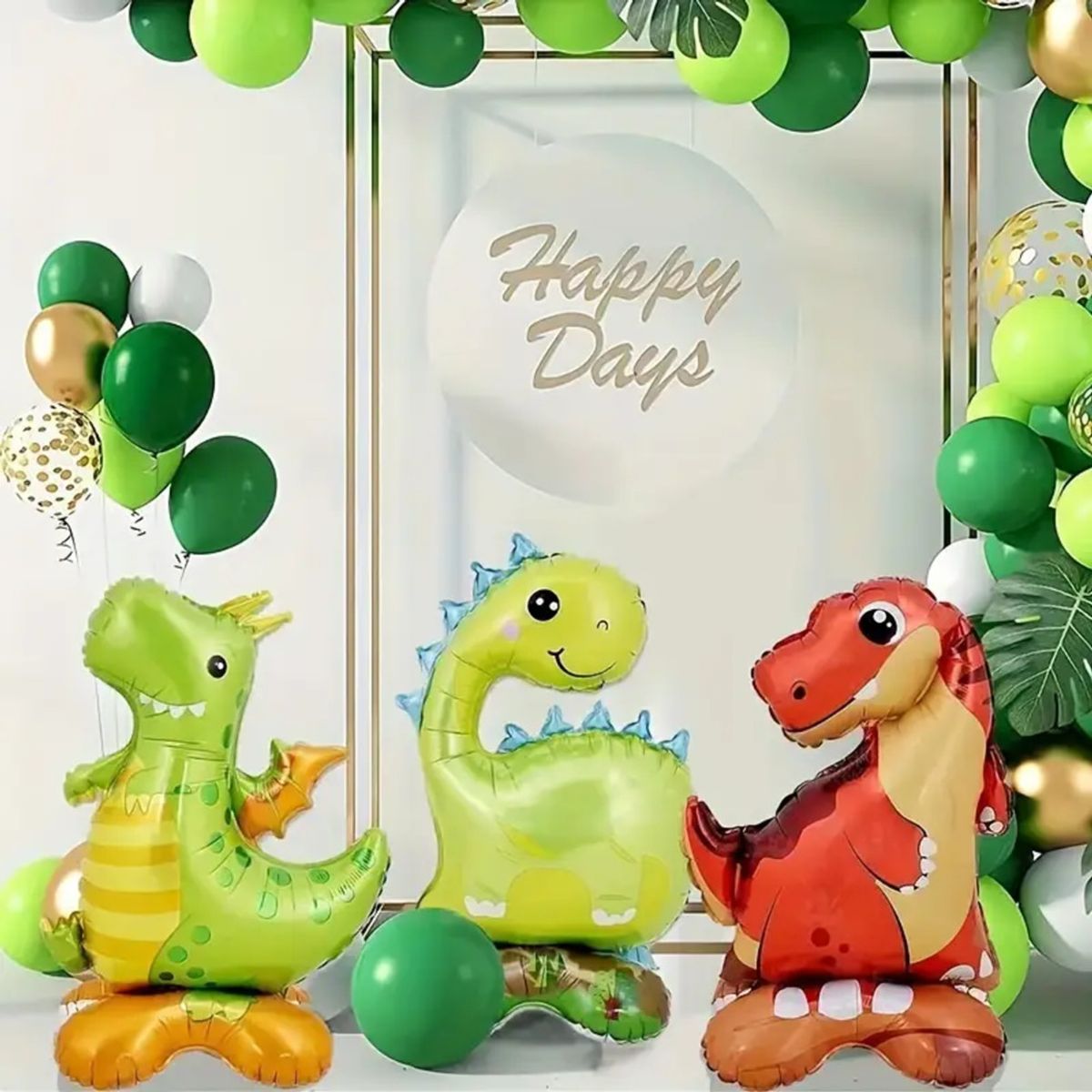 GENERICO - GLOBOS DE CUMPLEAÑOS DE TEMATICA DE DINOSAURIOS