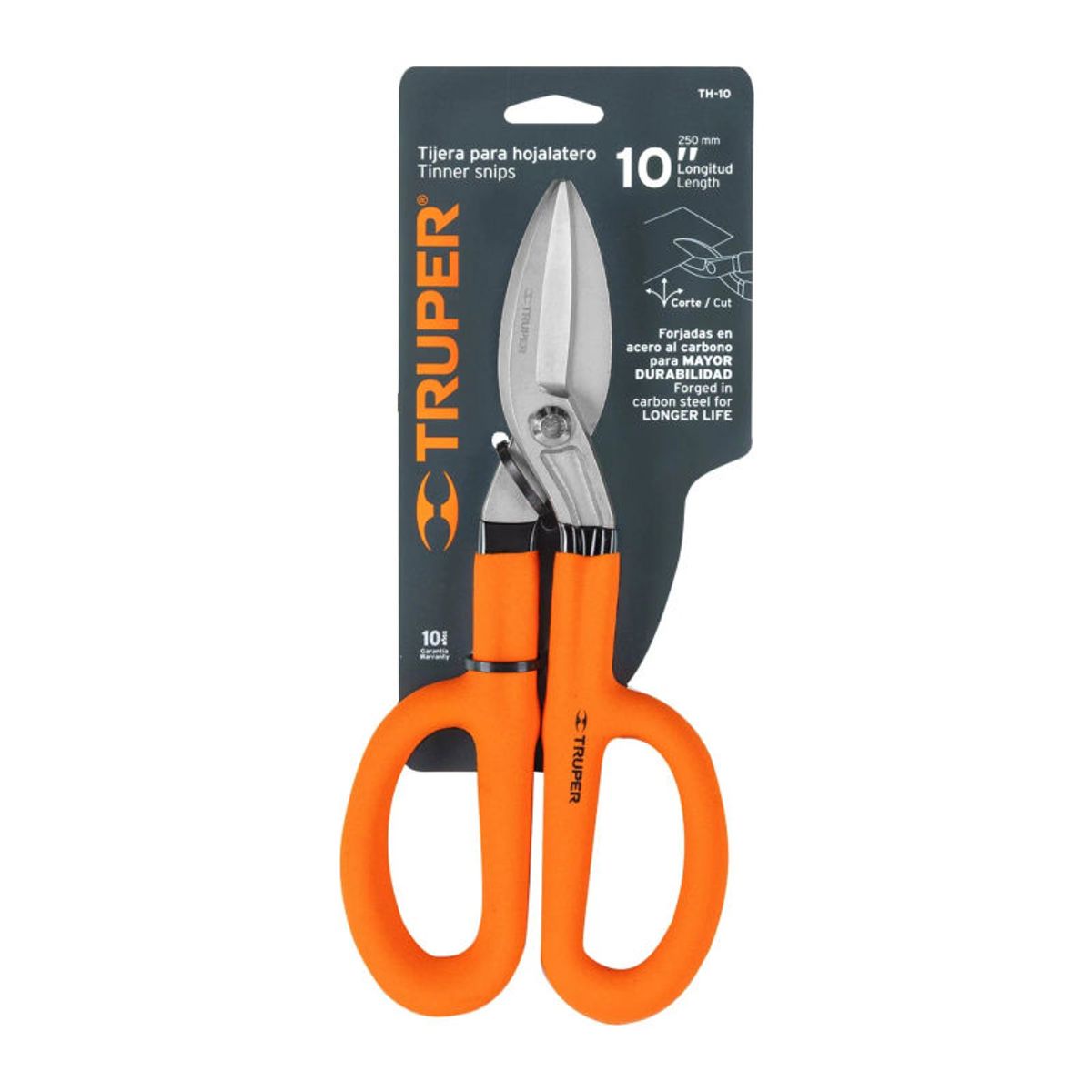 TRUPER - Tijera para hojalatero 10 Truper 18501