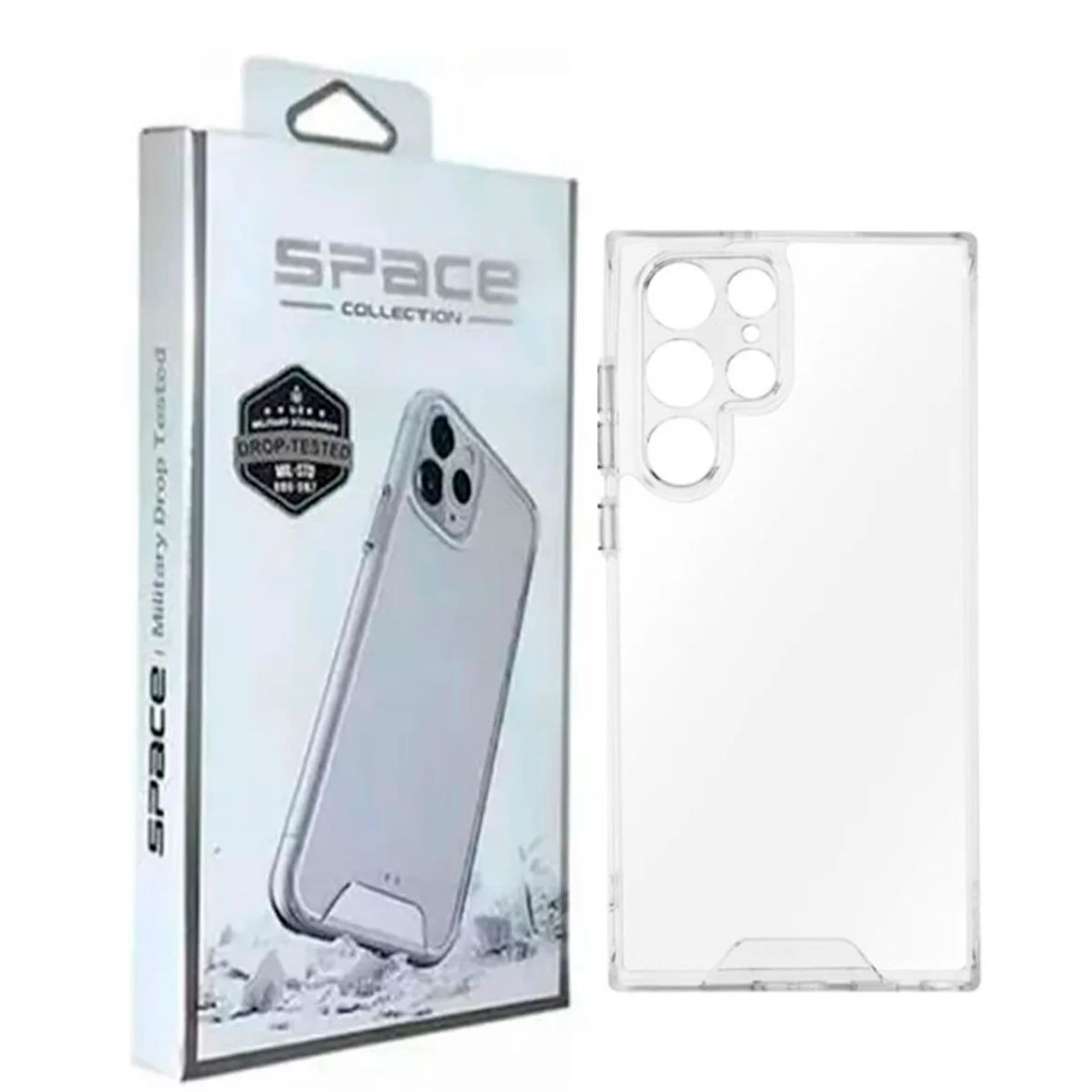 SPACE - CASE SPACE PARA SAMSUNG S24ULTRA TRANSPARENTE