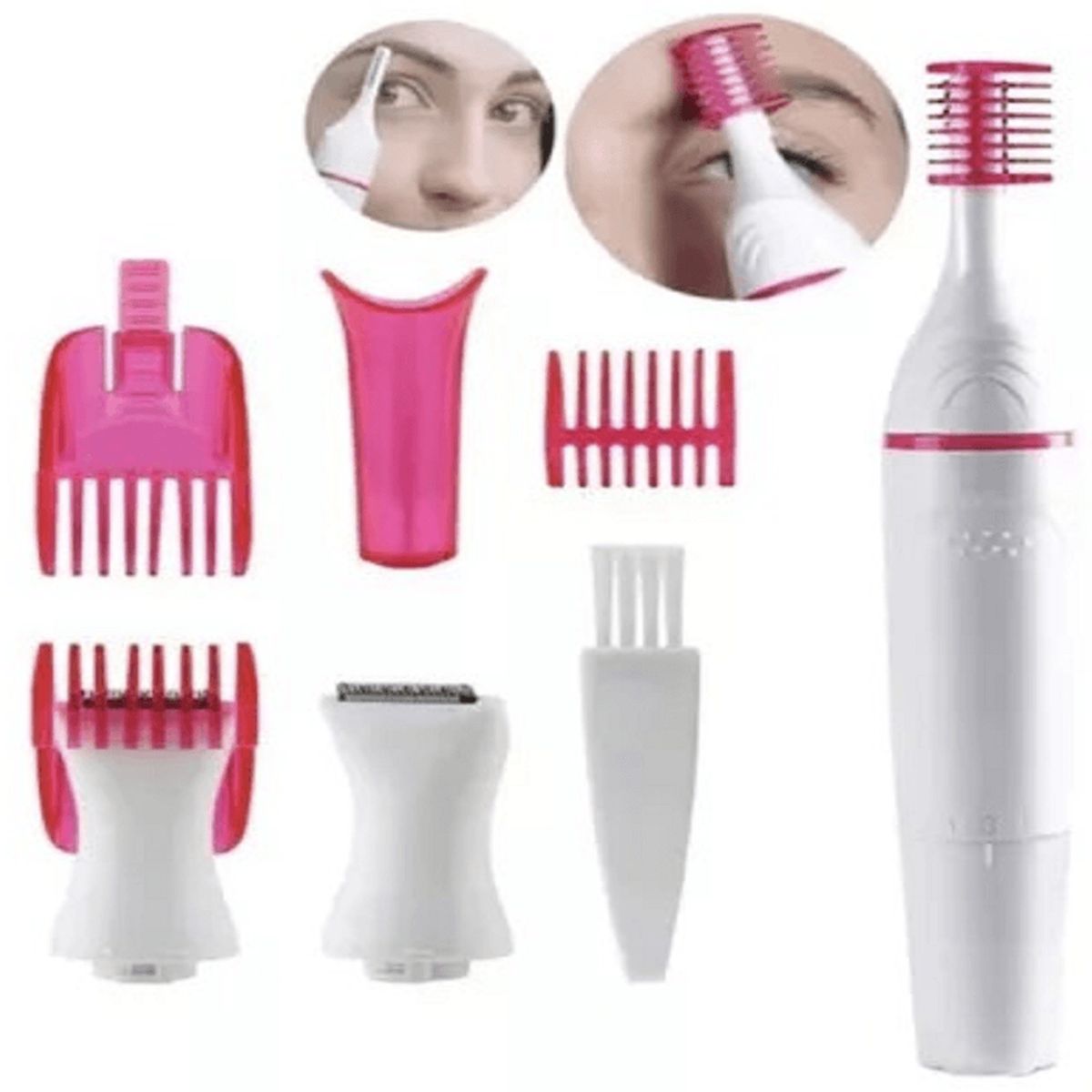GENERICO - Máquina de depilación femenina, recortadora eléctrica 5 en 1, eléctrica