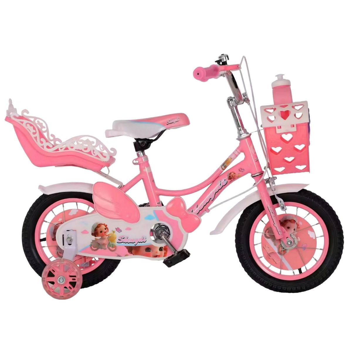 GENERICO - Bicicleta para niña infantil aro 20 rodado