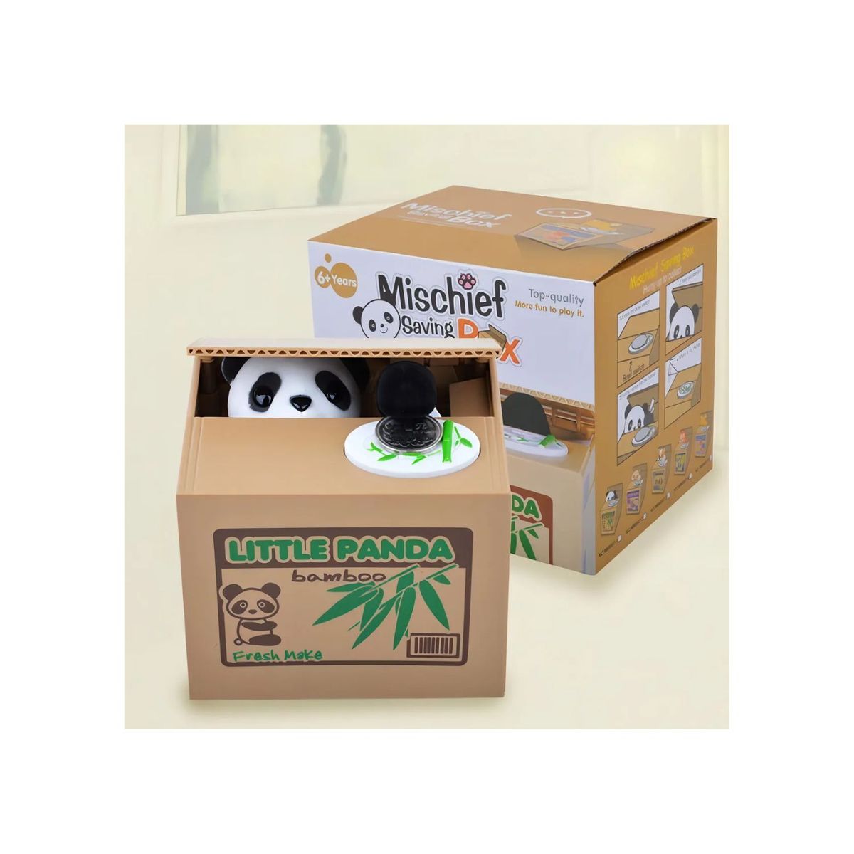 GENERICO - Alcancia Electronica Panda Ahorador