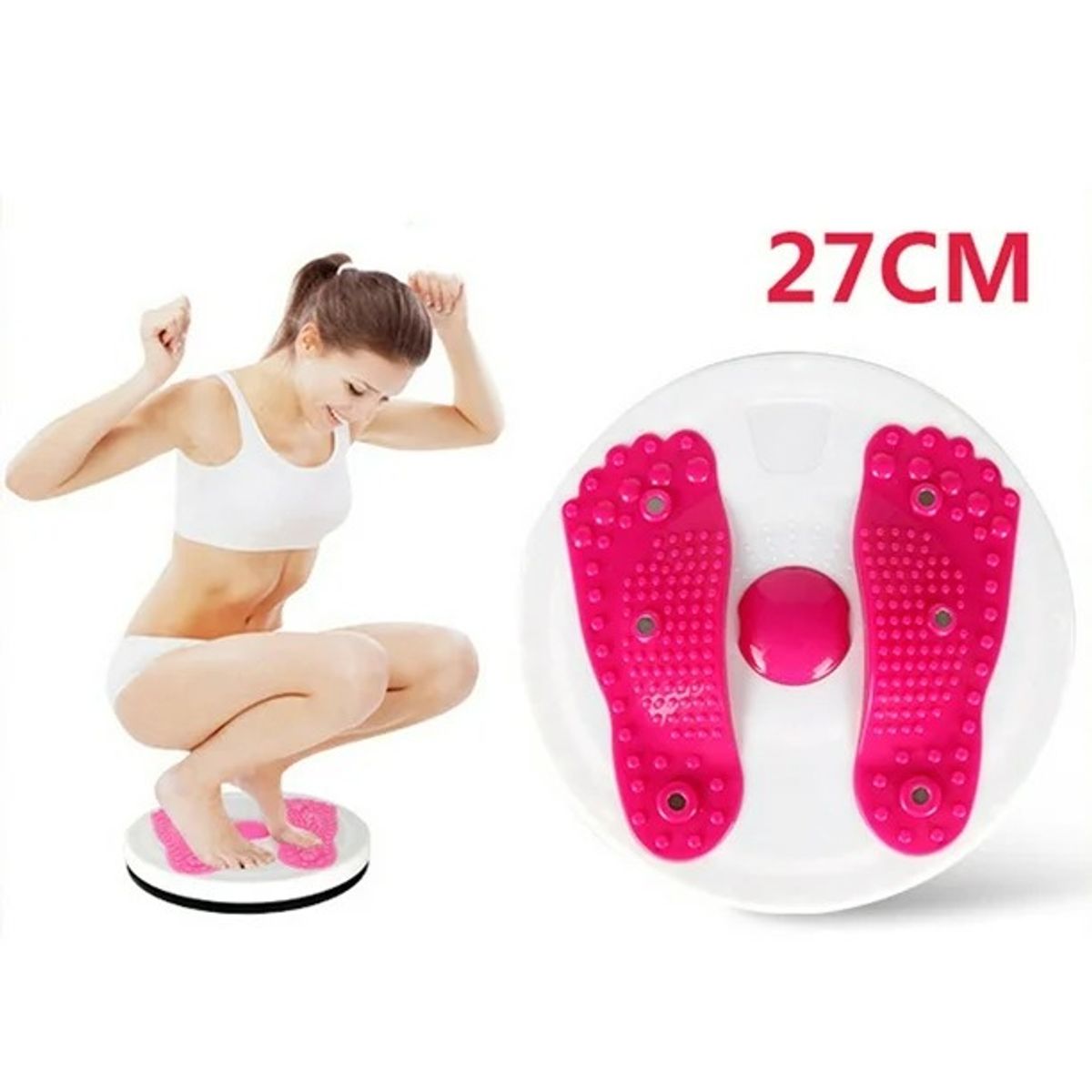 OEM - Disco Giratorio con ligas para Moldear tu Cintura y Abdomen