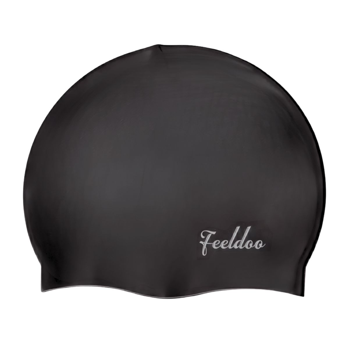 GENERICO - Gorro De Silicona De Natación Para Adultos Negro - FEELDOO