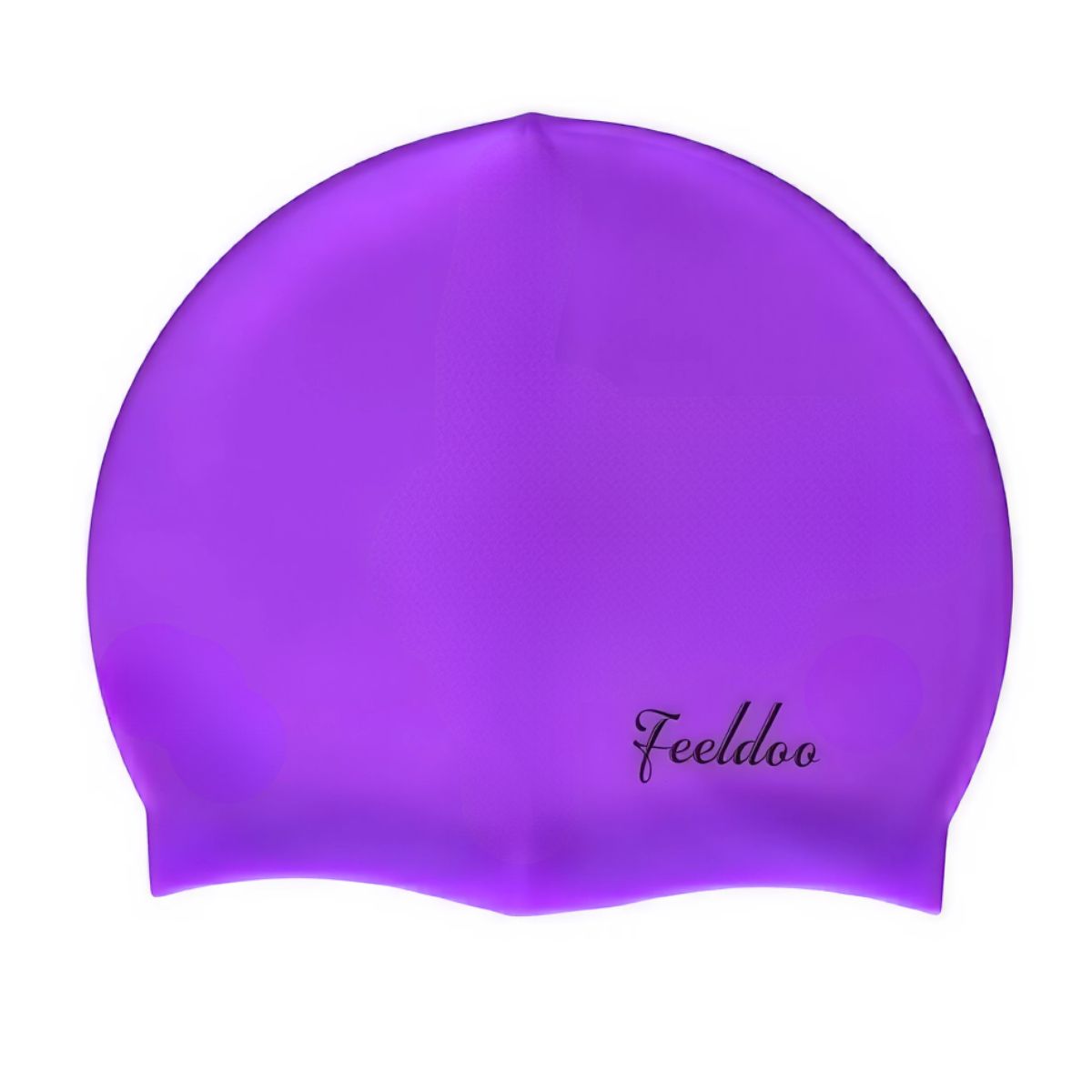 GENERICO - Gorro De Silicona De Natación Para Adultos Morado - FEELDOO