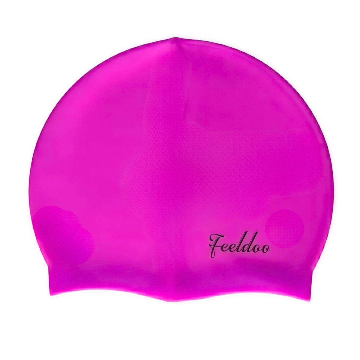 GENERICO - Gorro De Silicona De Natación Para Adultos Rosado - FEELDOO