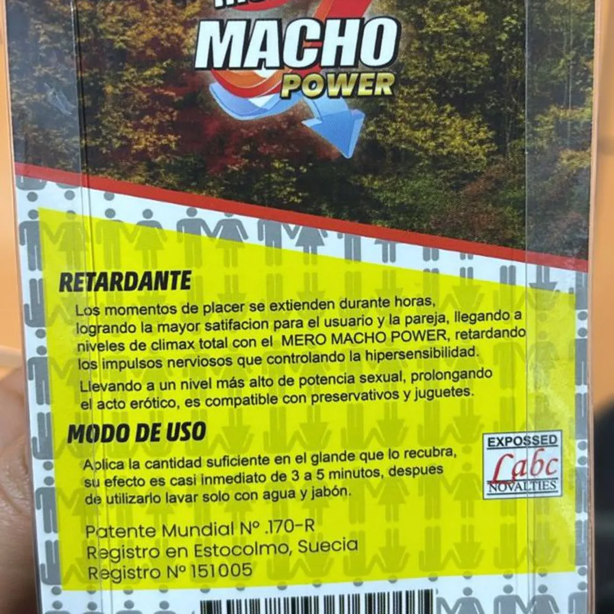 GENERICO - Retardante Sexual Para Hombre Mero Macho Power