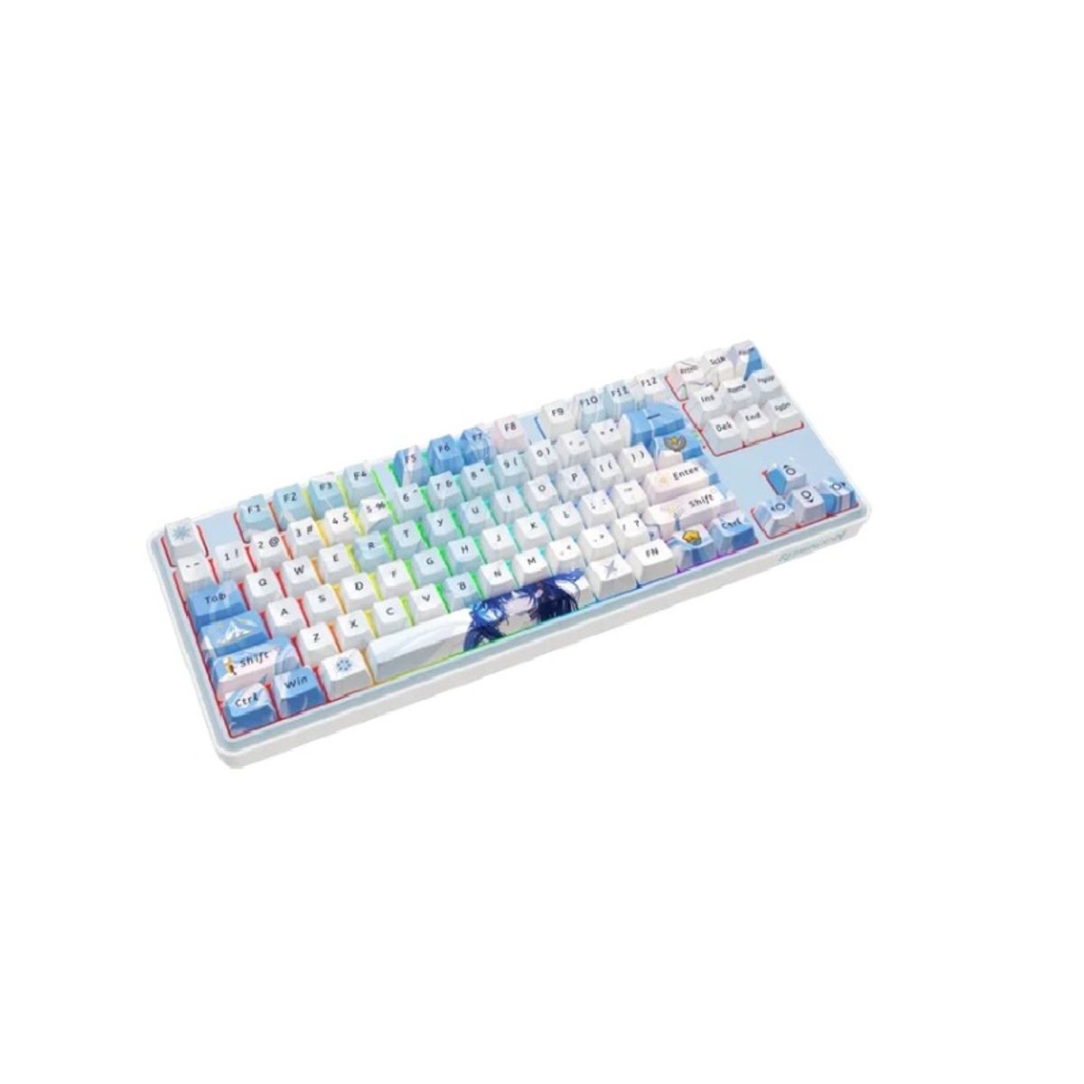 REDRAGON - Teclado Redragon STARD BLADE RGB-PRO Wireless K707AK BLUE ANIME