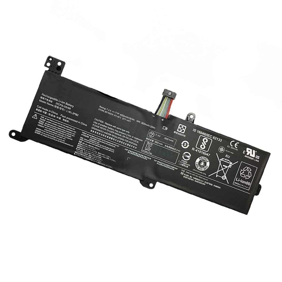 GENERICO - BATERIA PARA LAPTOP LENOVO IDEAPAD L16M2PB1 L16L2PB2 4 CELDAS 31WH