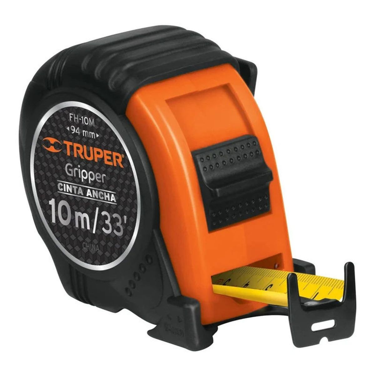 TRUPER - Wincha Gripper Contra Impactos 10 M Cinta 32 Mm Truper - FH-10M