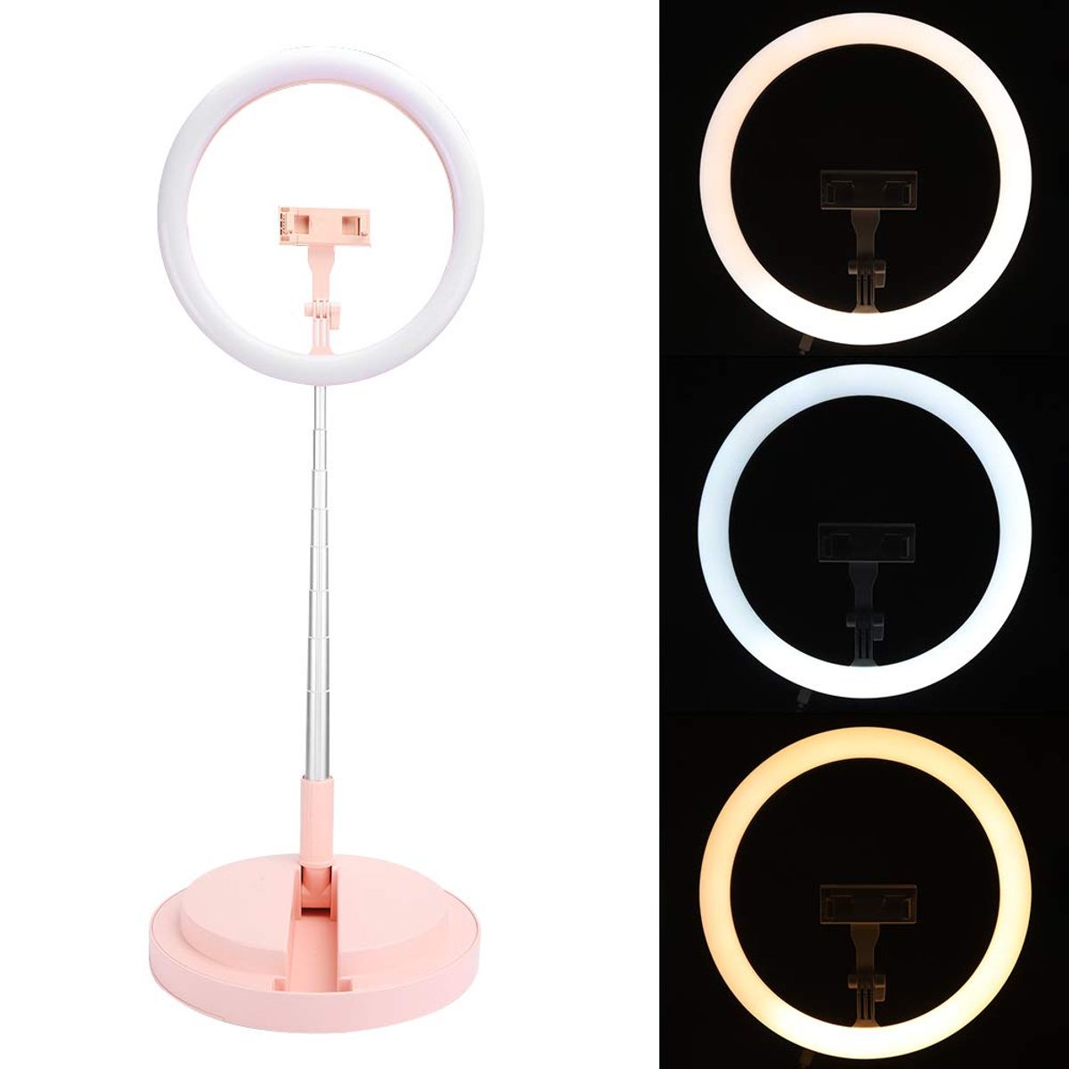 OEM - Aro de Luz Plegable 29cm  y Soporte Incluido 168cm de Alto Modelo Y2