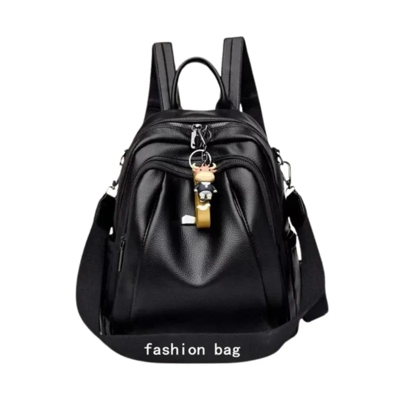 GENERICO - Mochila Bolso - aesthetic 8575-6 BLACK
