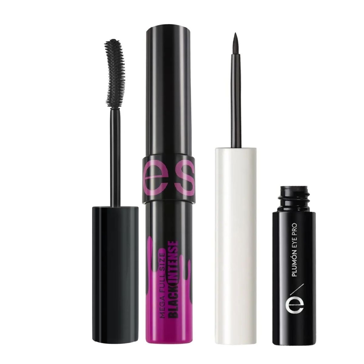 ESIKA - Set Mega Full Size Black Intense + Delineador liquido plumón