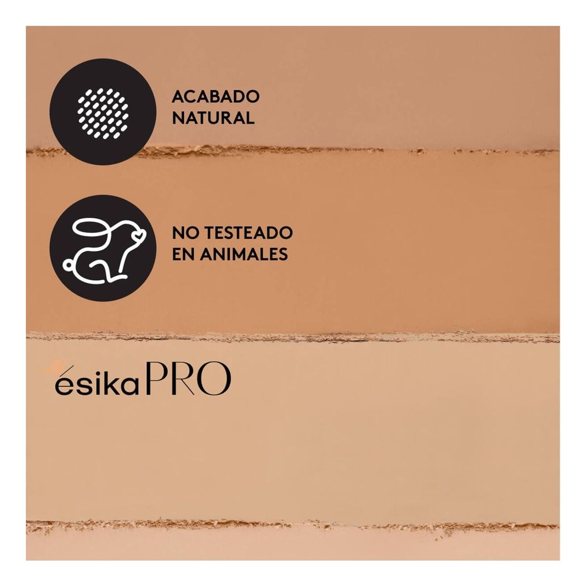 ESIKA - Polvo Compacto matificante INSTANT MATTE tono claro  110-C