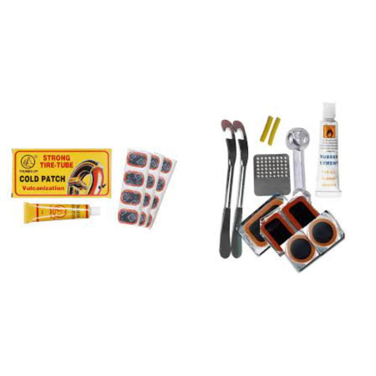 GENERICO - KIT DE PARCHES CON PALANCAS PARA CICLISMO