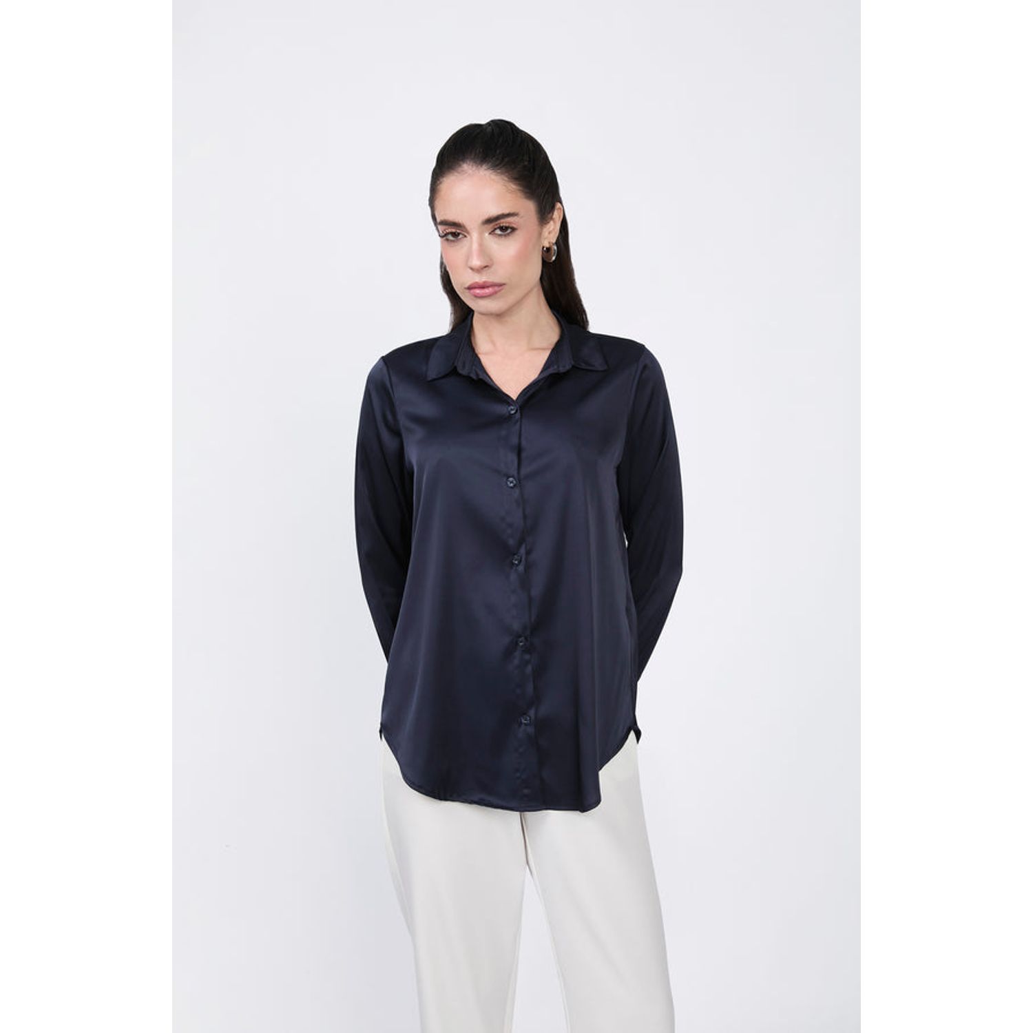 Camisa Satinada Camisa Lunares Cortefiel BLUSA SATINADA PARA MUJER