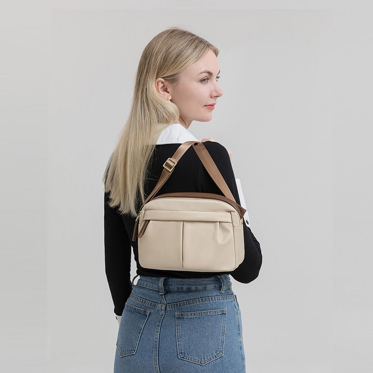 OEM - Morral Ainhoa para mujer Beige