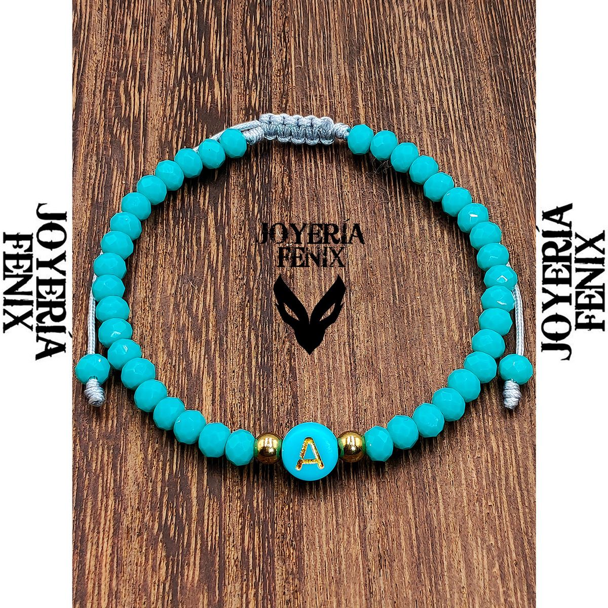 JOYERIA FENIX - Pulsera Letra Inicial - Colores