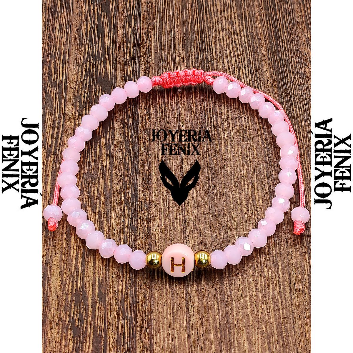 JOYERIA FENIX - Pulsera Letra Inicial - Colores