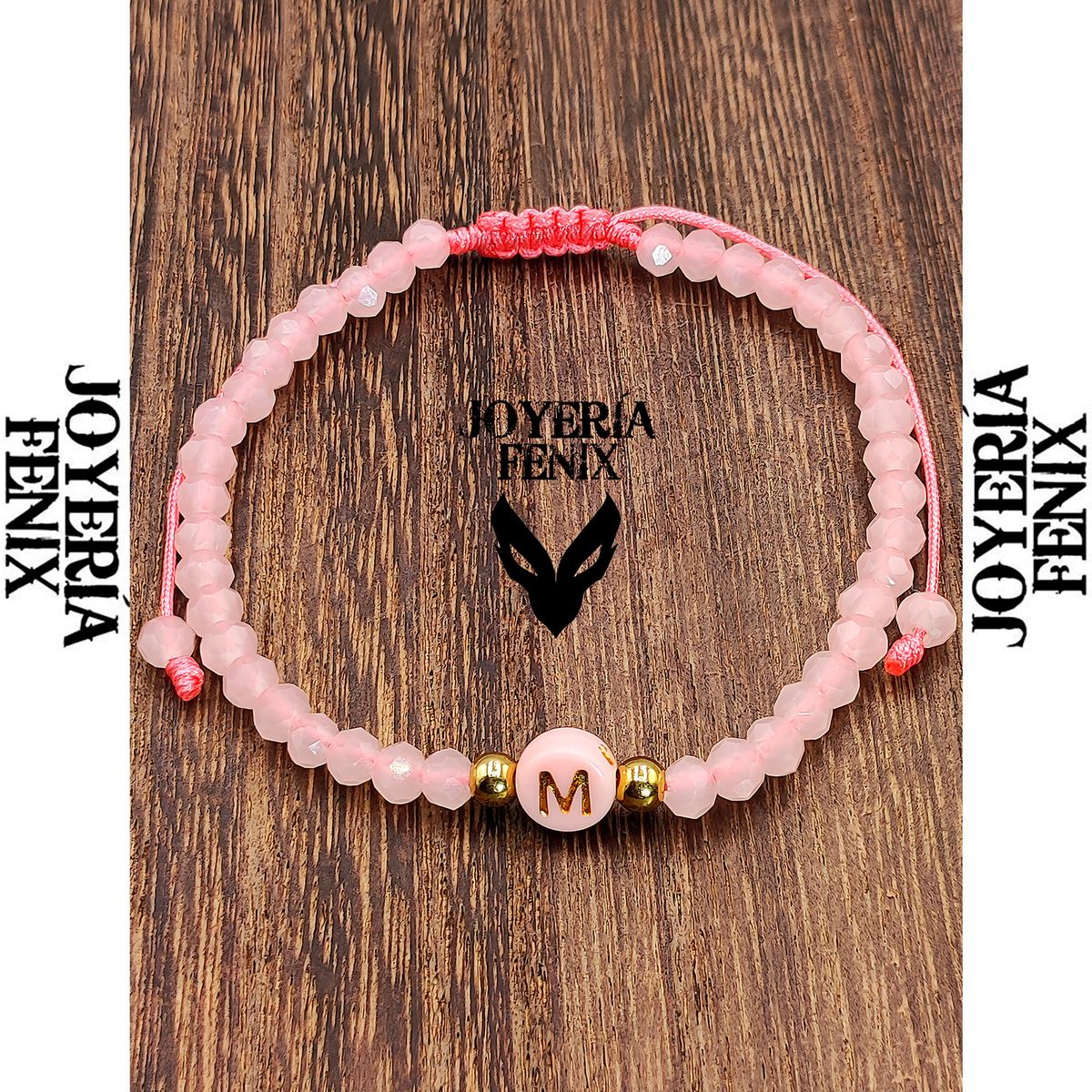JOYERIA FENIX - Pulsera Letra Inicial - Colores