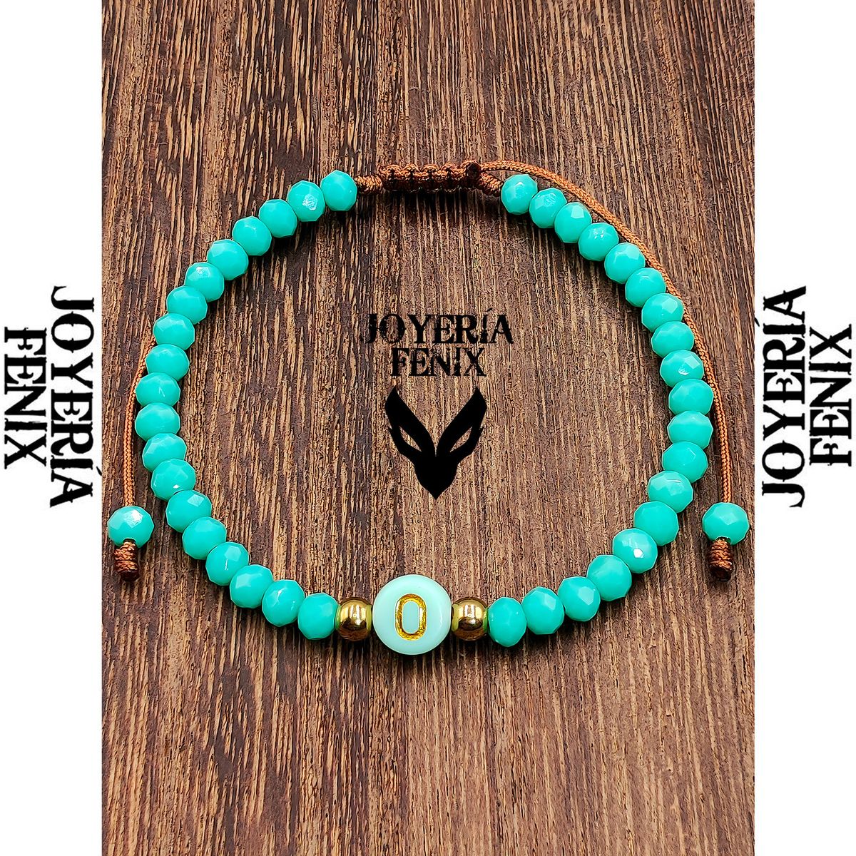 JOYERIA FENIX - Pulsera Letra Inicial - Colores