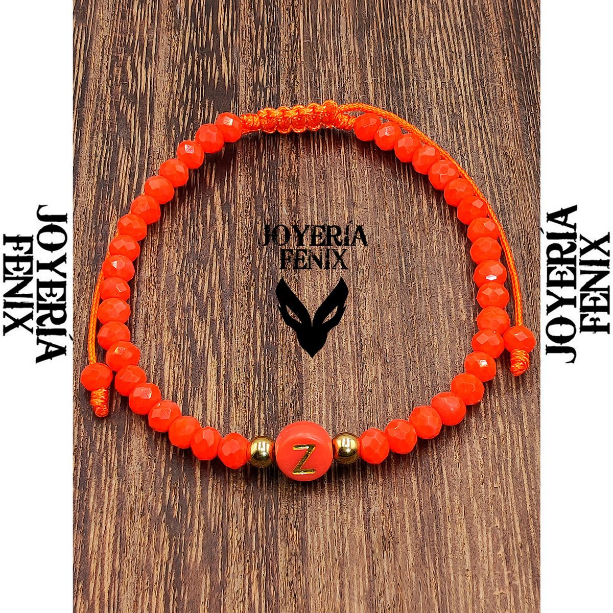 JOYERIA FENIX - Pulsera Letra Inicial - Colores