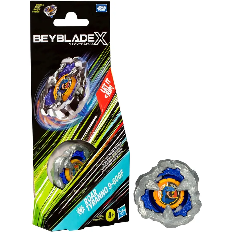 TAKARA TOMY - BEYBLADE X ROAR TYRANNO 9-60GF MARCA HASBROTAKARA TOMY
