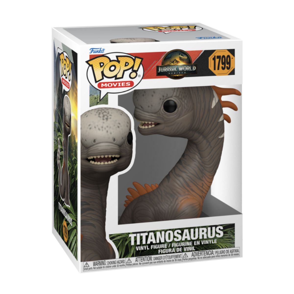 FUNKO - Titanosaurus Funko Pop 1799 Jurassic World Rebirth