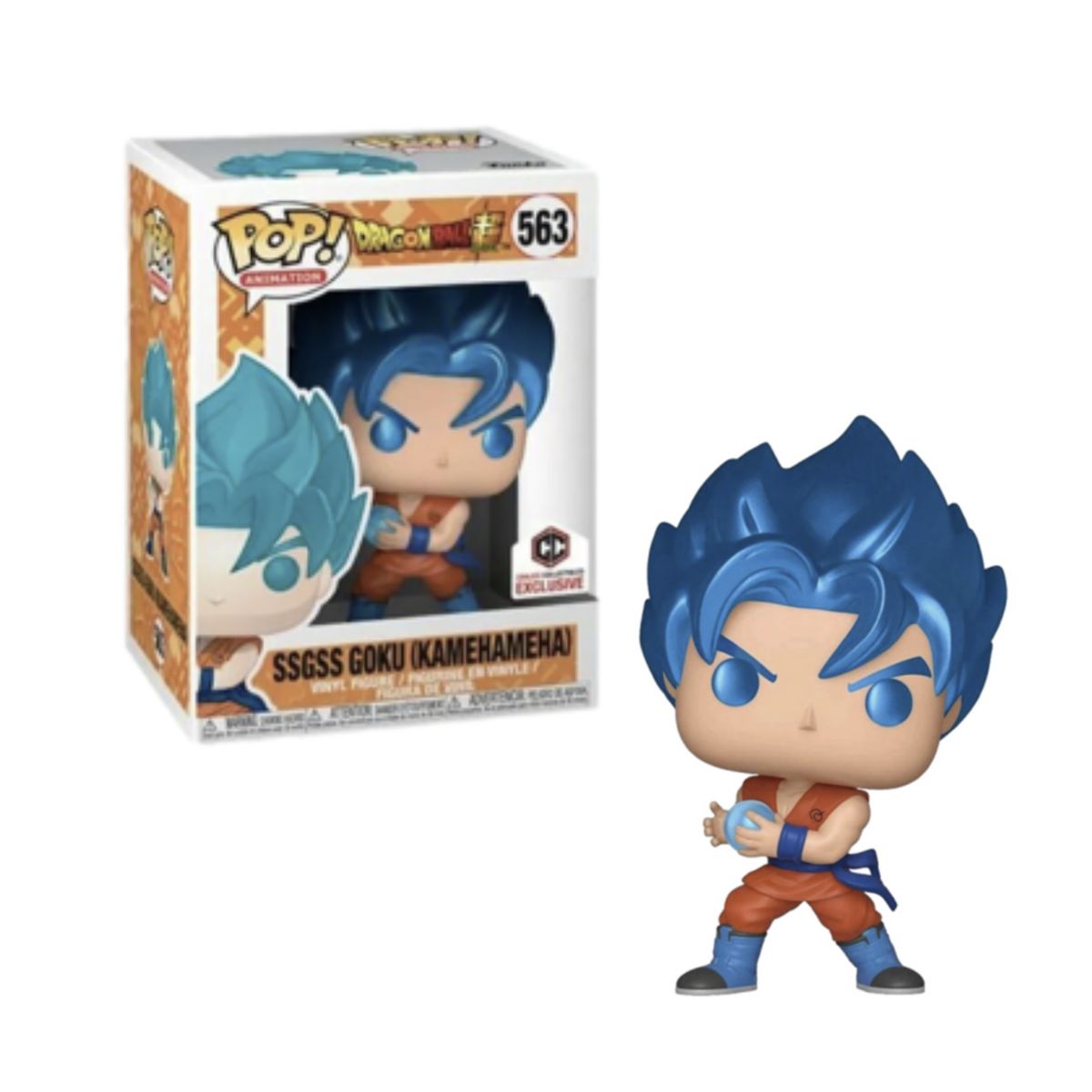 FUNKO - Ssgss Goku Kamehameha Funko Pop 563 Exclusivo Chalice