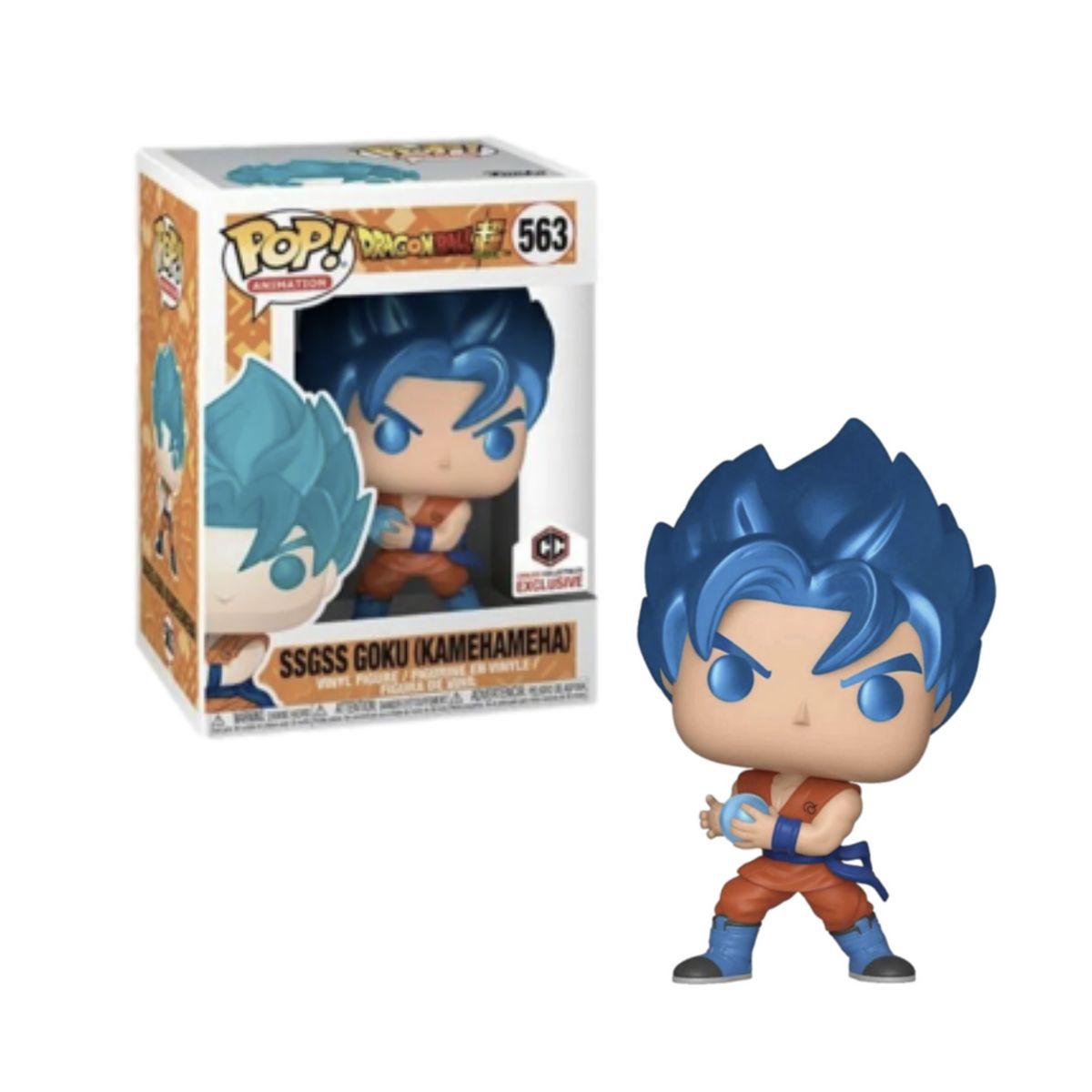FUNKO - Ssgss Goku Kamehameha Funko Pop 563 Exclusivo Chalice