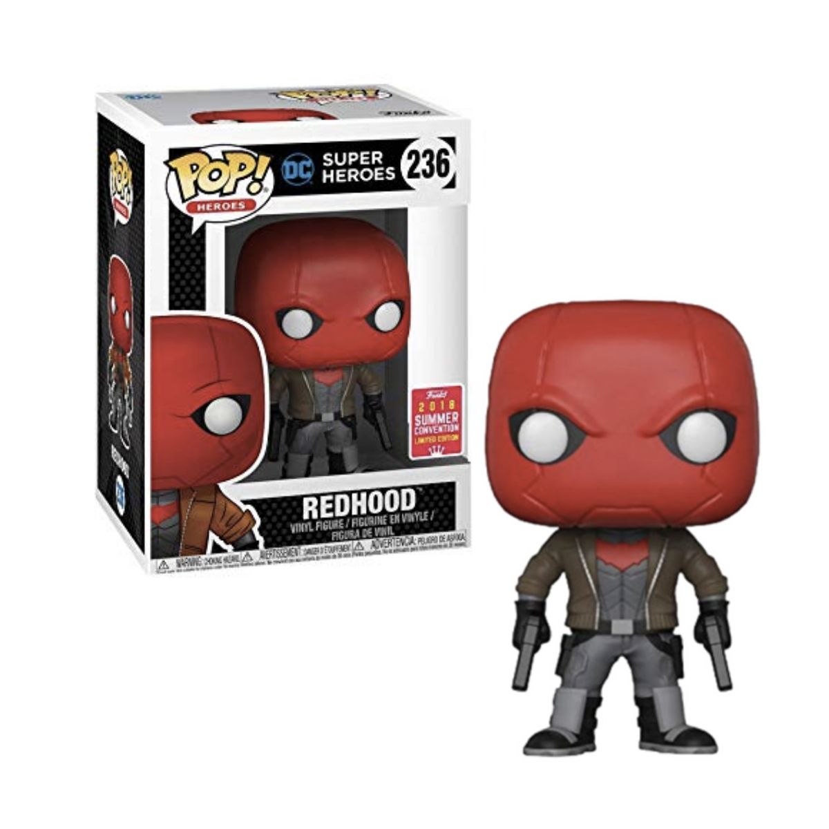 FUNKO - Red Hood Funko Pop 236 DC Super Heroes Exclusivo Limited