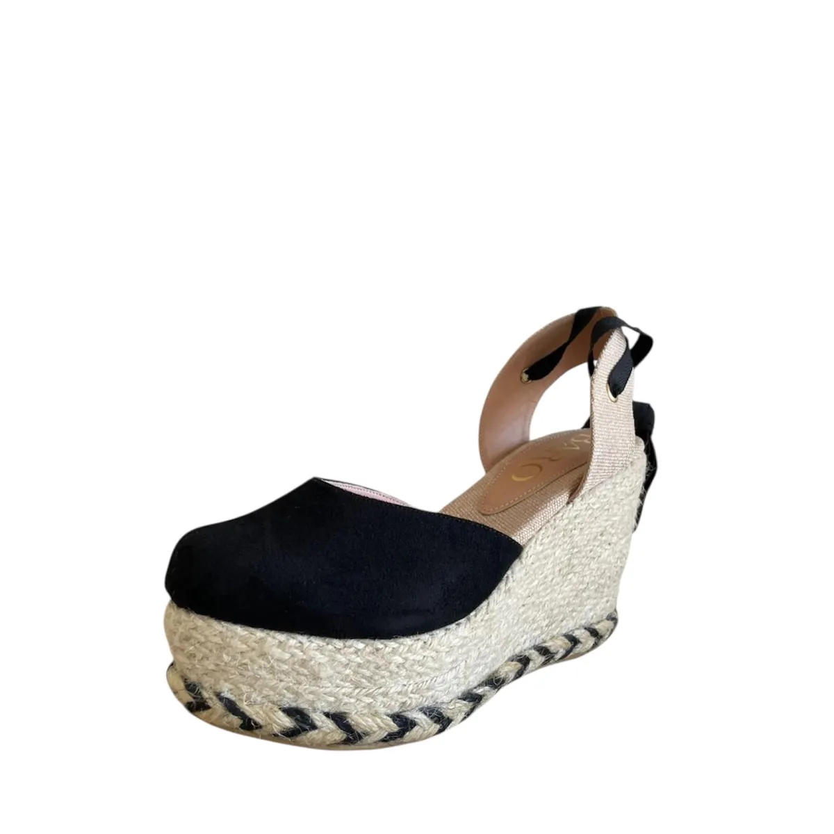 AMA OUTFITTERS - SANDALIAS CON PLATAFORMA TEJIDA CAPRI