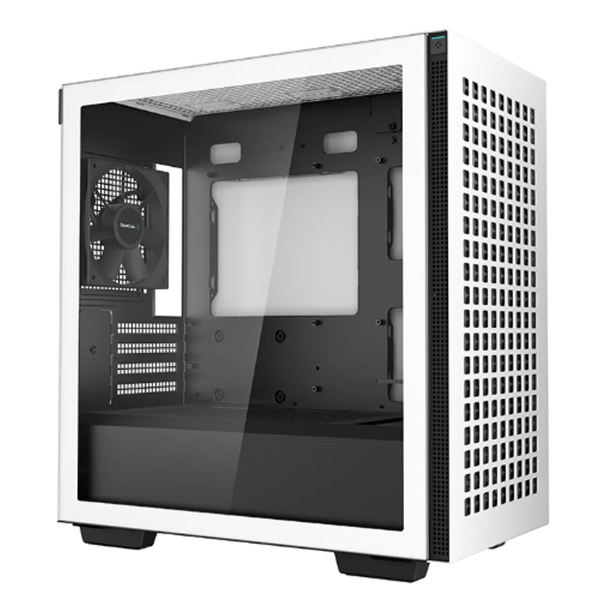 DEEPCOOL - Case CH370 WH •Placa Base Mini-ITX  M-ATX DeepCool