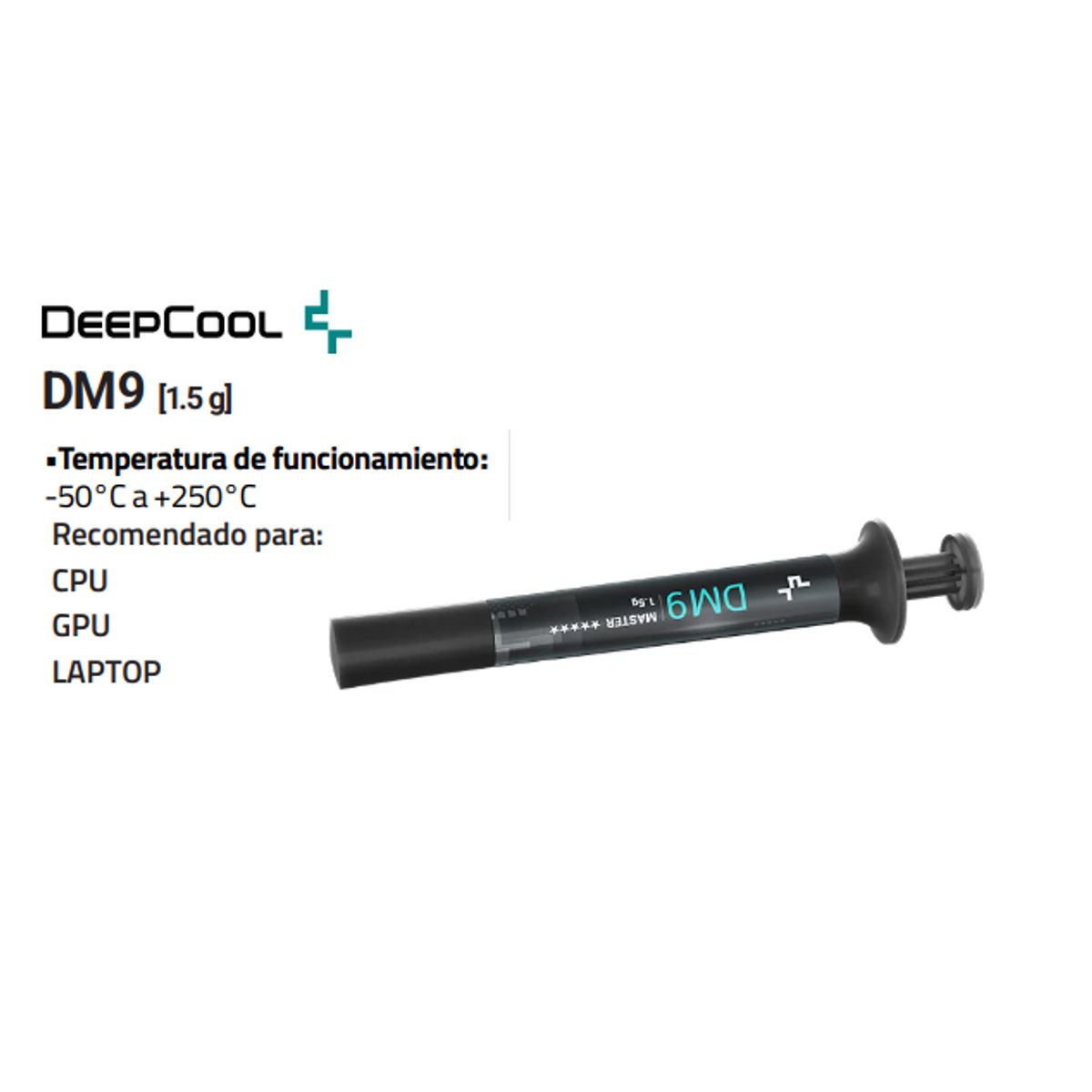 DEEPCOOL - Pasta Térmica DM9 1.5 g DEEPCOOL